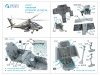 Quinta Studio QD48571 AH-64A 3D-Printed & coloured Interior on decal paper (Hasegawa) 1/48